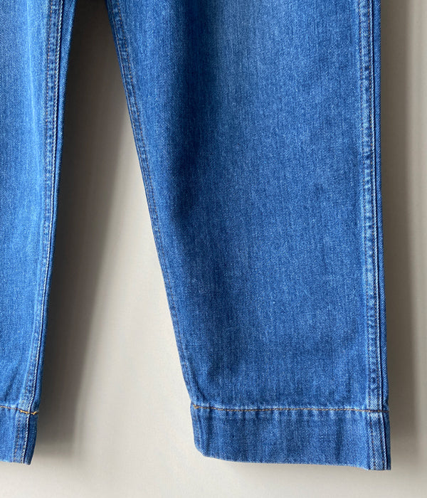 PHEENY/VINTAGE DENIM BIG PANTS(INDIGO)