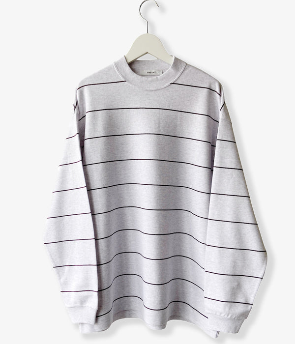 PHEENY/PONTI BORDER L/S(GRAY)