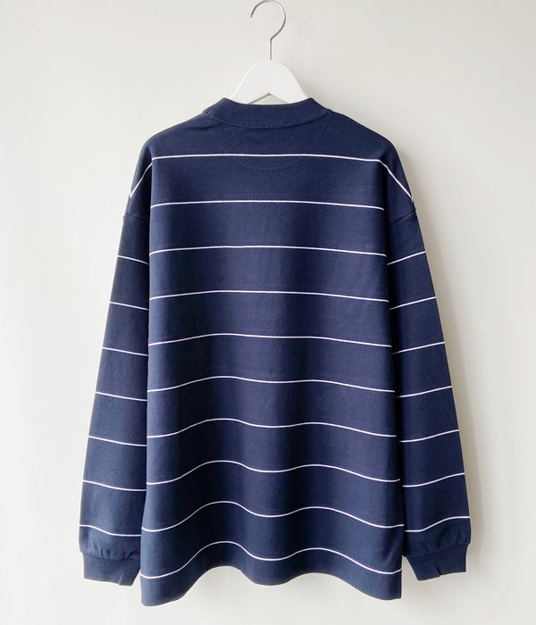 PHEENY/PONTI BORDER L/S(NAVY)