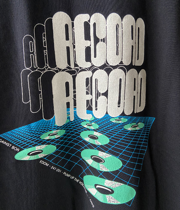 nowos/PRINTED TEE(BLACK)