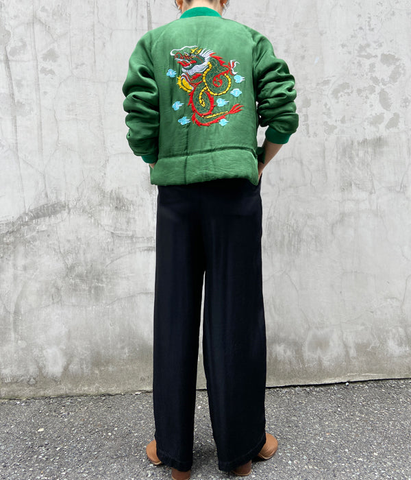 nowos/WIDE LEG PANTS(BLACK)