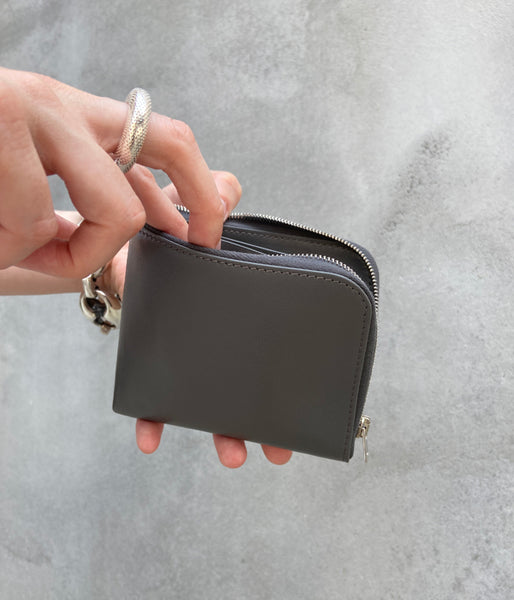 Aeta/L-SHAPED WALLET(DARK GRAY)