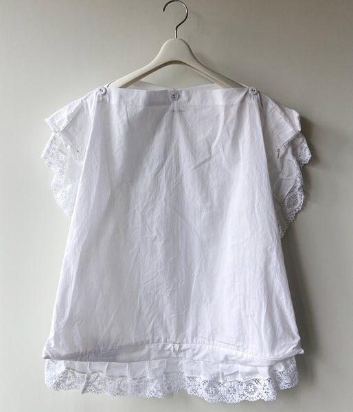 FUMIKA_UCHIDA/LAWN CUSHION TOP_OVERSIZED(WHITE)