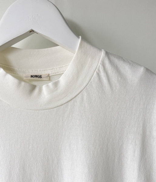 nowos/COTTON TEE(WHITE)