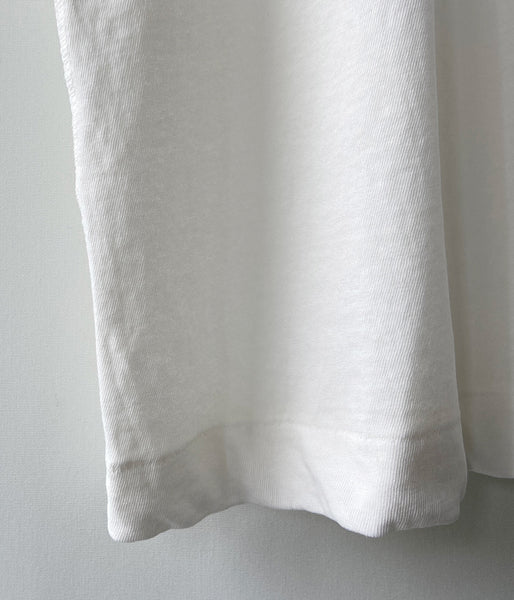 nowos/COTTON TEE(WHITE)