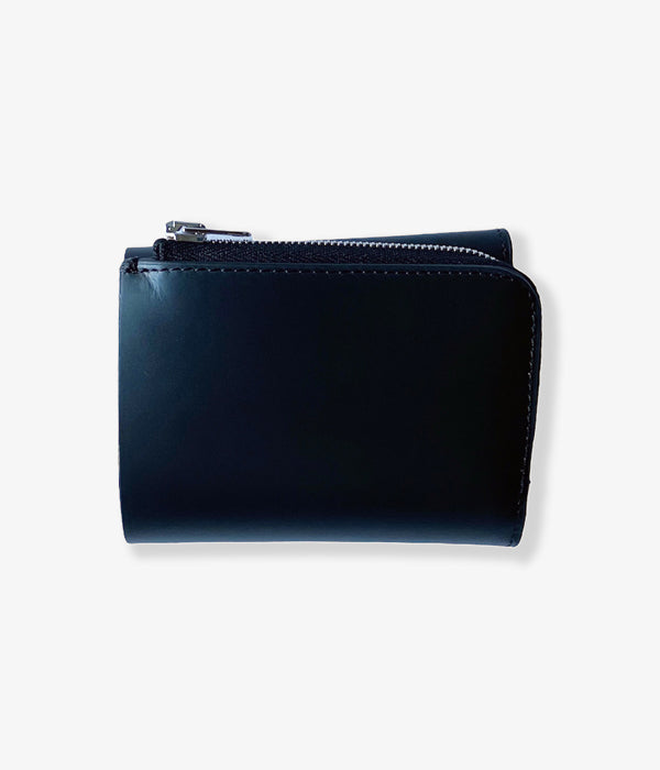 Aeta/SMOOTH LEATHER FOLDED WALLET(BLACK)