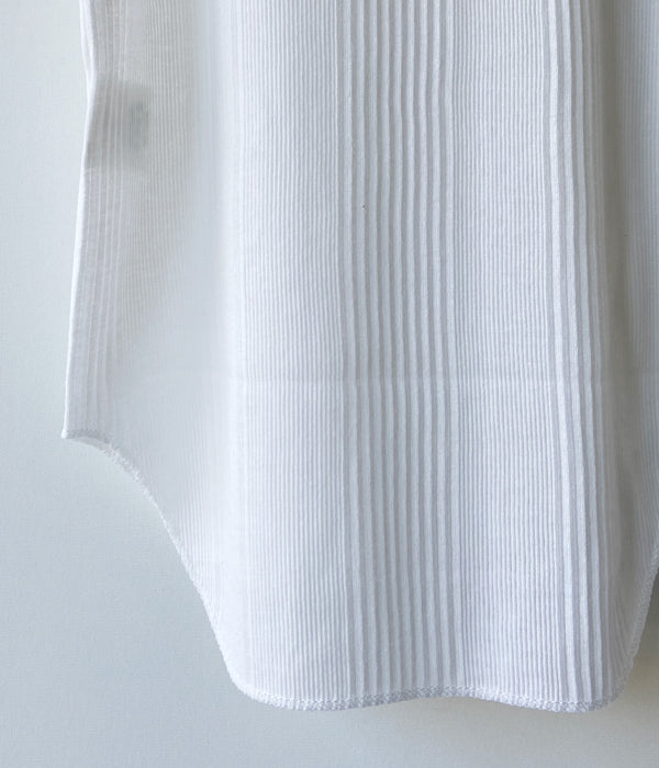 FUMIKA_UCHIDA/NEEDLE DRAWING TANK TOP(WHITE)