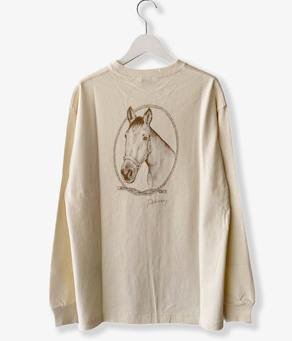 PHEENY/"HORSE" L/S(IVORY)