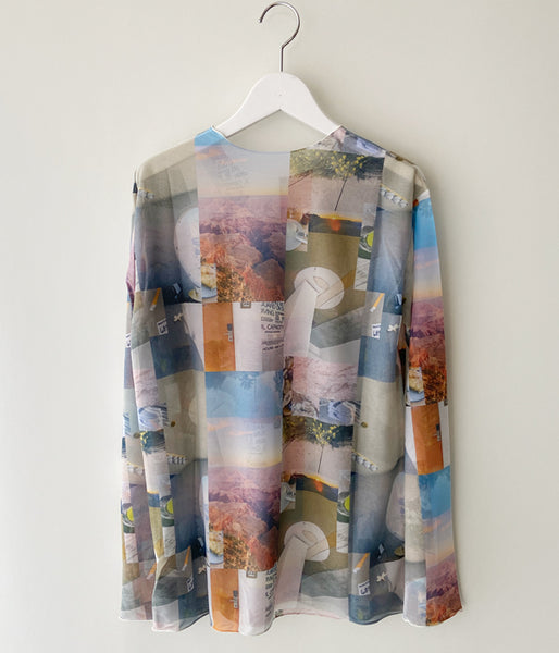 PHEENY/PRINT JERSEY CREW NECK(MULTI)