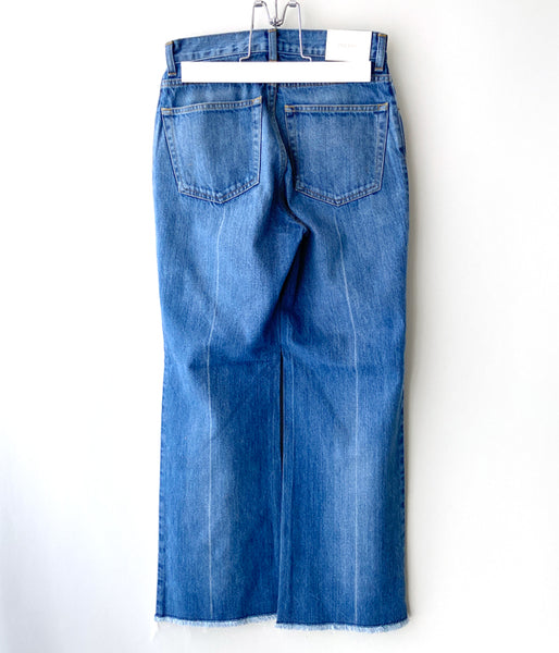 PHEENY/VINTAGE DENIM SEMI FLARED PANTS(INDIGO)