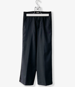 nowos/WOOL PANTS(BLACK)