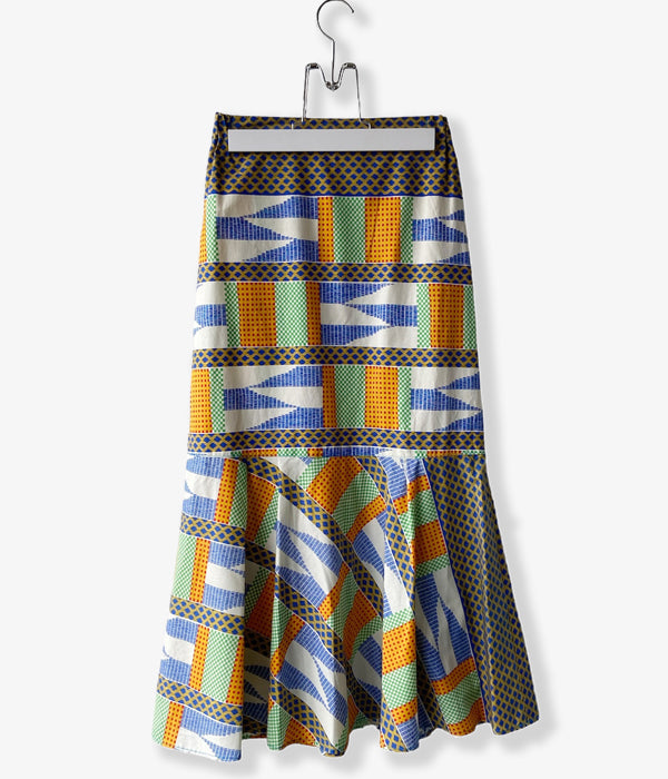 nowos/PRINTED SKIRT(MULTI)