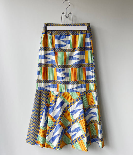 nowos/PRINTED SKIRT(MULTI)