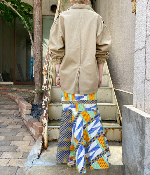 nowos/PRINTED SKIRT(MULTI)