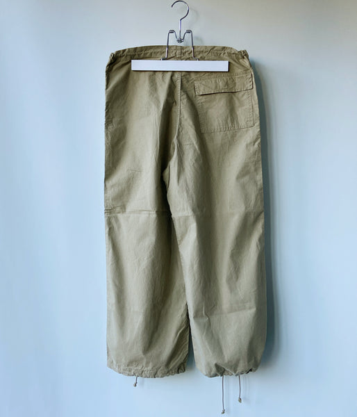 nowos/COTTON PANTS(BEIGE)