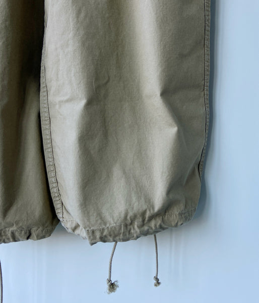 nowos/COTTON PANTS(BEIGE)