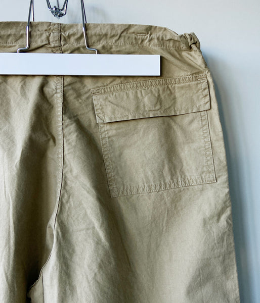 nowos/COTTON PANTS(BEIGE)