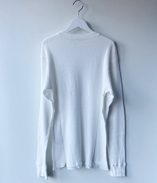 nowos/WAFFLE TOP(WHITE)