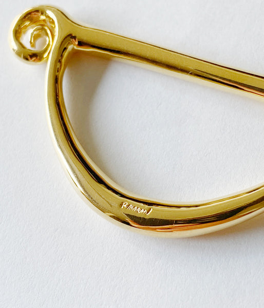 R.ALAGAN/FIBULA RING(GOLD)