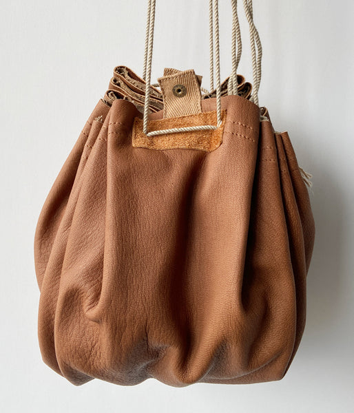 nowos/LEATHER BAG(BROWN)