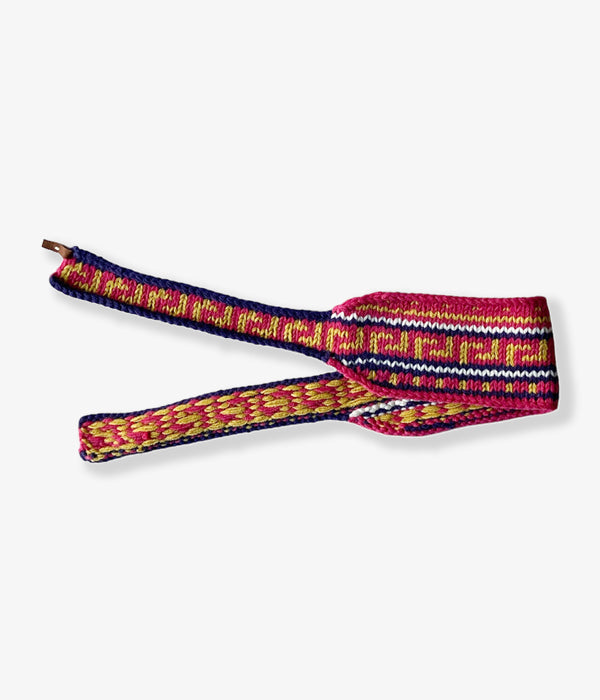 nowos/JACQUARD HEAD BAND(PINK)