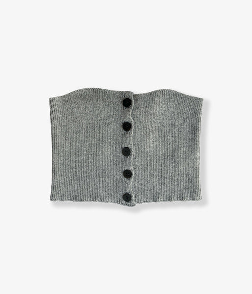 PHEENY/CASHMERE SILK BUSTIER(GRAY)