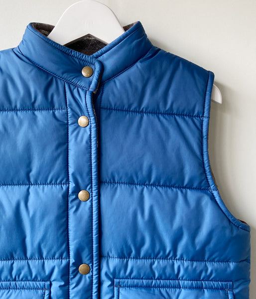 nowos/NYLON VEST(BLUE)
