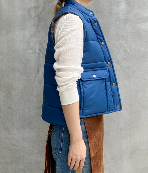 nowos/NYLON VEST(BLUE)