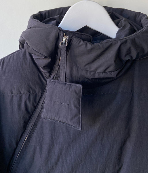 WRYHT/ANORAK PUFF MITTEN JACKET(BLACK)