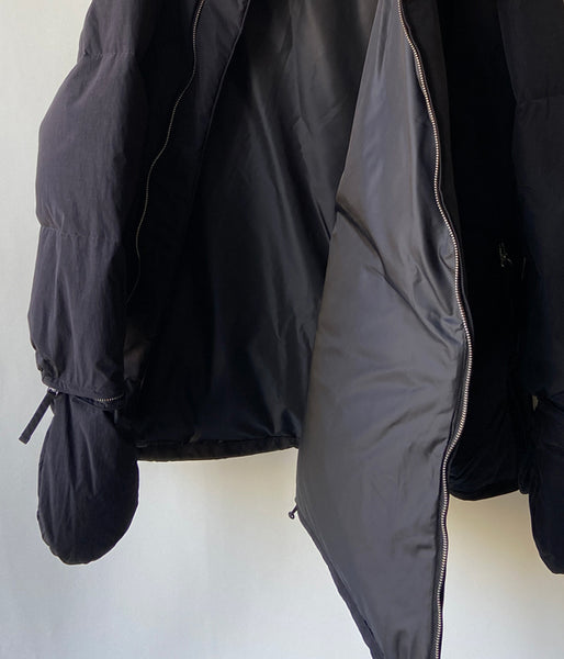 WRYHT/ANORAK PUFF MITTEN JACKET(BLACK)