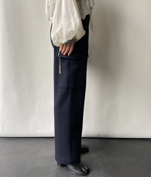 PHEENY/LOOP YARN CARGO PANTS(NAVY)