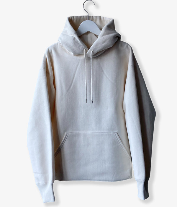 PHEENY/ATHLETIC FLEECE HOODIE(IVORY)