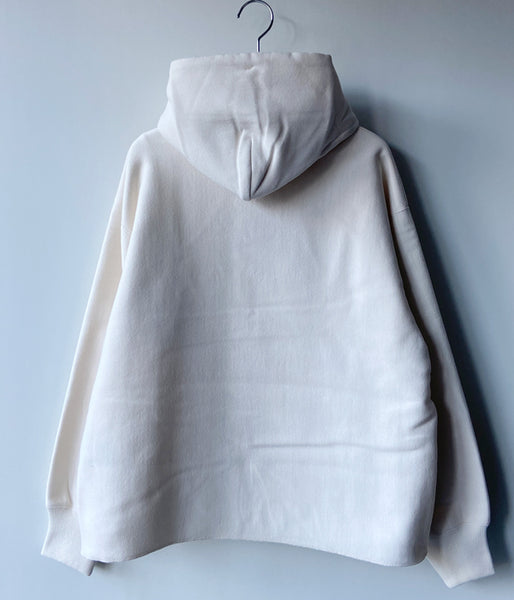 PHEENY/ATHLETIC FLEECE HOODIE(IVORY)