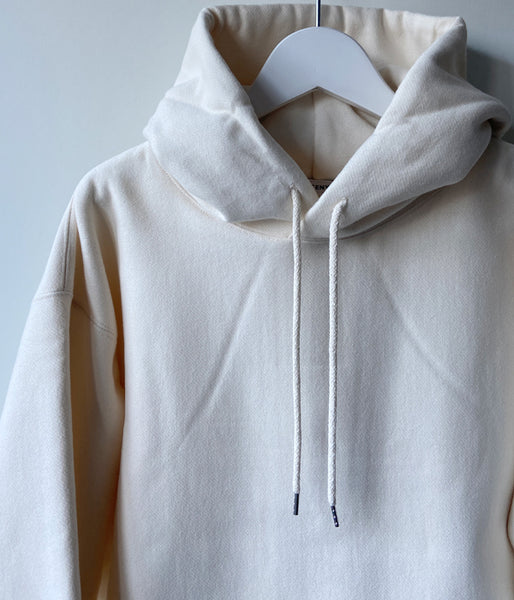 PHEENY/ATHLETIC FLEECE HOODIE(IVORY)