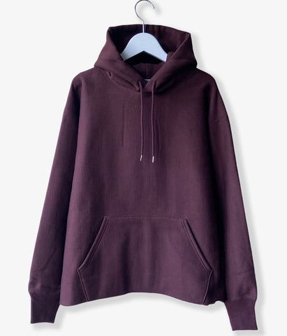 PHEENY/ATHLETIC FLEECE HOODIE(BURGUNDY)