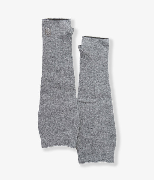 PHEENY/CASHMERE SILK WHOLEGARMENT ARM WARMERS(GRAY)