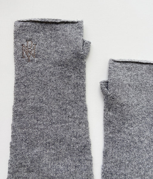 PHEENY/CASHMERE SILK WHOLEGARMENT ARM WARMERS(GRAY)