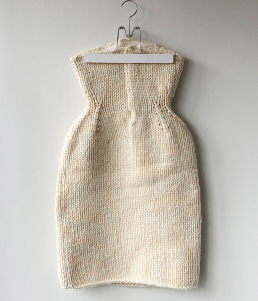 FUMIKA_UCHIDA/HAND KNITTED BARE DRESS(IVORY)