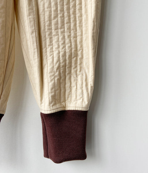 nowos/QUILTING PANTS(BEIGE)