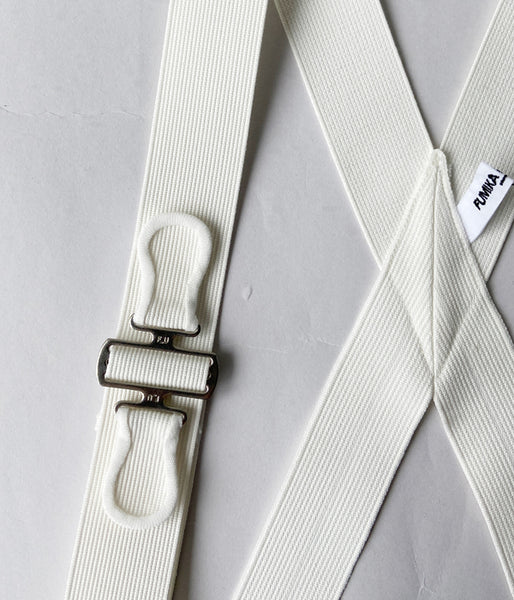 FUMIKA_UCHIDA/SUSPENDERS(WHITE)