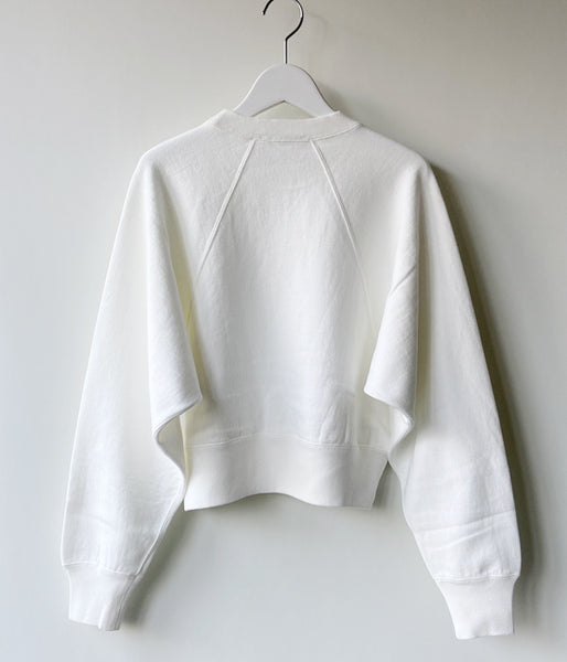 PHEENY/60S VINTAGE FLEECE RAGLAN P/O(WHITE)