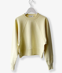 PHEENY/60S VINTAGE FLEECE RAGLAN P/O(YELLOW)