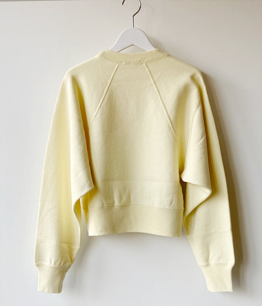 PHEENY/60S VINTAGE FLEECE RAGLAN P/O(YELLOW)