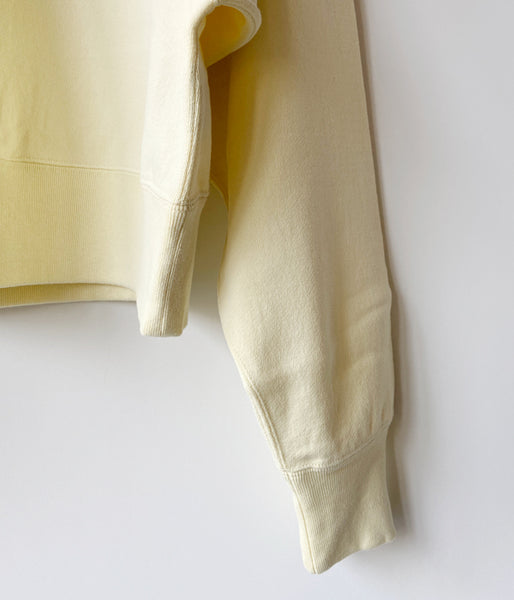 PHEENY/60S VINTAGE FLEECE RAGLAN P/O(YELLOW)