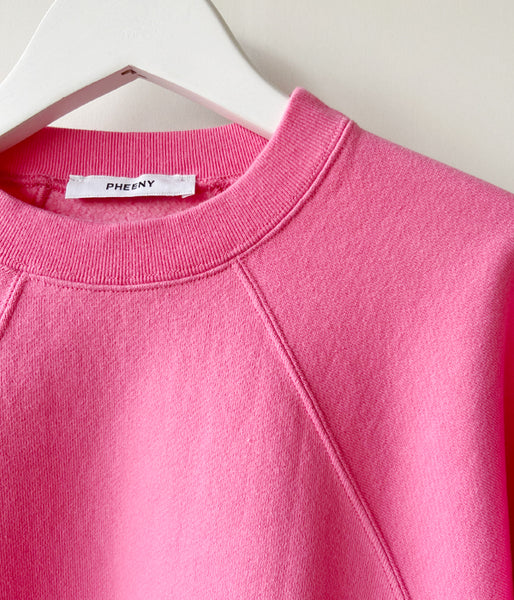 PHEENY/60S VINTAGE FLEECE RAGLAN P/O(PINK)