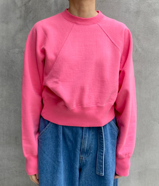 PHEENY/60S VINTAGE FLEECE RAGLAN P/O(PINK)