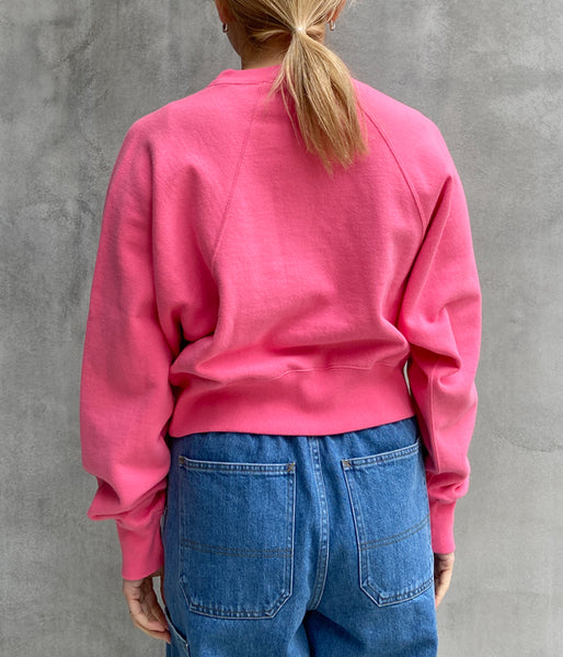 PHEENY/60S VINTAGE FLEECE RAGLAN P/O(PINK)