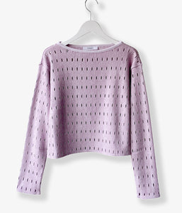 PHEENY/HOLE RUSSELL L/S(LAVENDER)