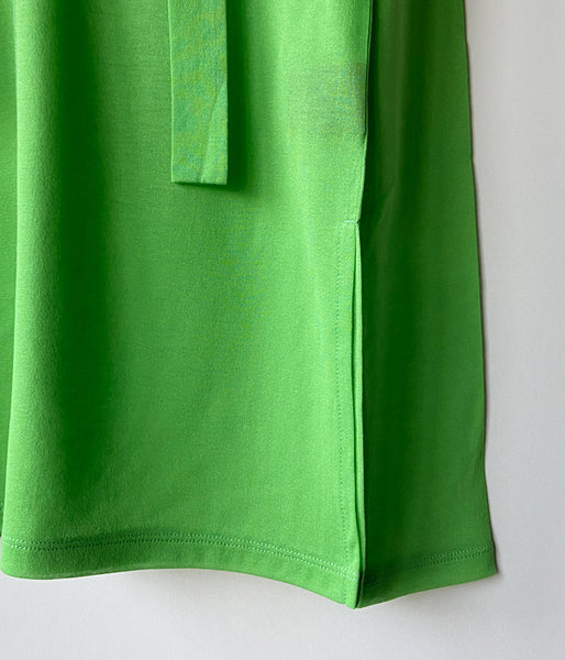 PHEENY/COTTON NYLON SHEER L/S(GREEN)