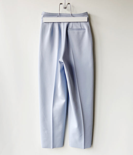 PHEENY/AMUNZEN HIGH WAIST TAPERED PANTS(BLUE)